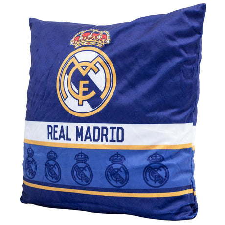 Real Madrid FC Velvet Feel Cushion Default Title - Cushions at Gift Moments