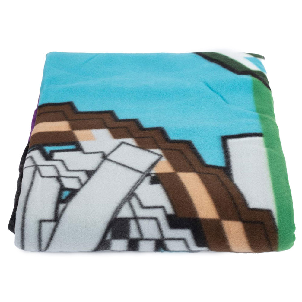 Minecraft Premium XL Fleece Blanket: 2 - Blankets By Minecraft