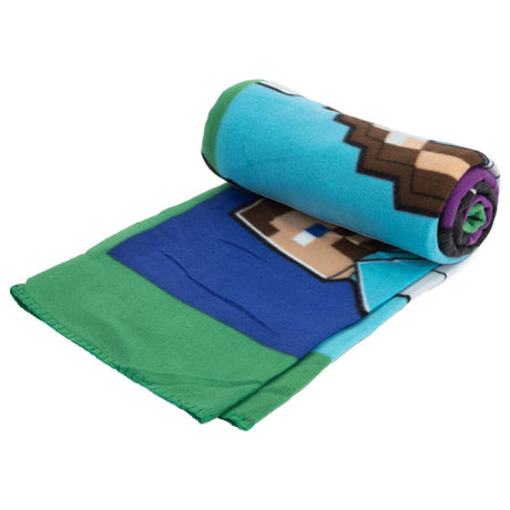 Minecraft Premium XL Fleece Blanket - Luxurious Comfort for Fans - Blankets at Gift Moments