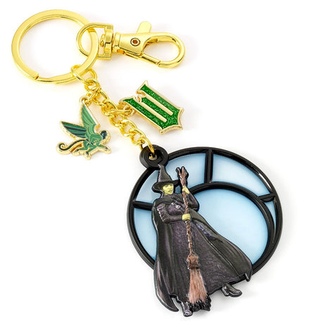 Wicked Elphaba Window Charm Keyring - Keyrings at Gift Moments