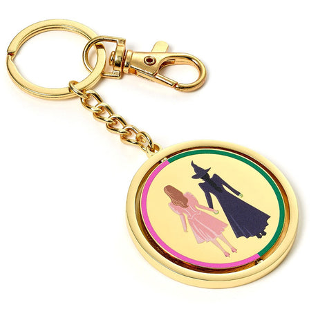 Wicked I Love Emerald City Spinner Keyring - Keyrings at Gift Moments