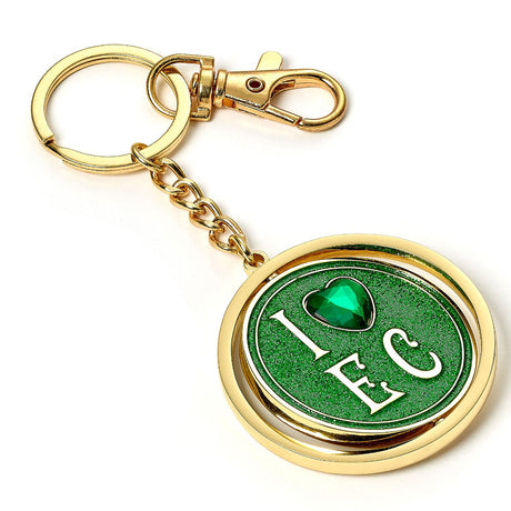 Wicked I Love Emerald City Spinner Keyring - Keyrings at Gift Moments