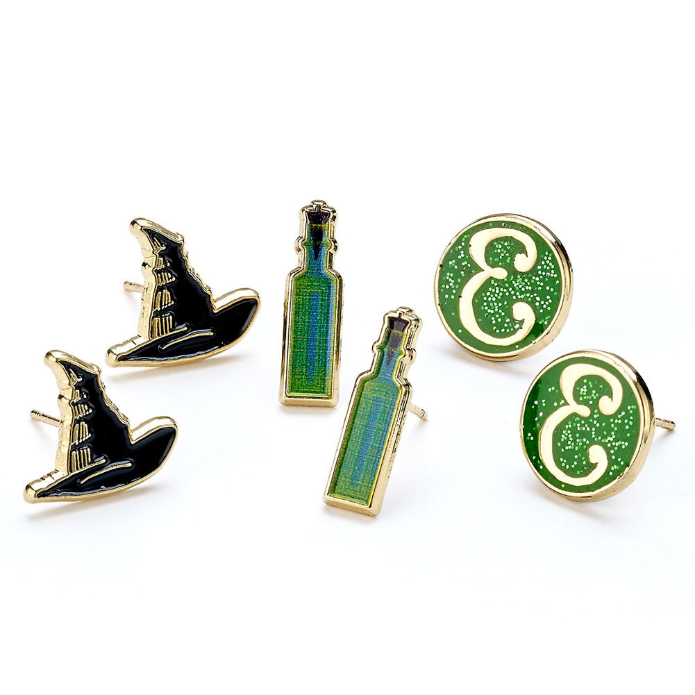 Wicked Elphaba Stud Earrings Set - Jewellery at Gift Moments