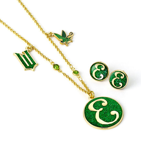 Wicked Gold Plated Elphaba Necklace & Earrings Default Title - Jewellery at Gift Moments