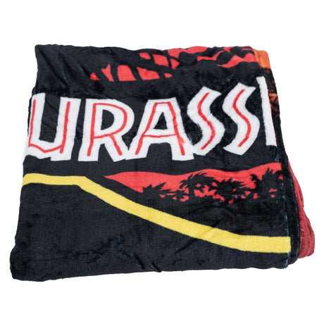 Jurassic Park Premium Fleece Blanket - Blankets at Gift Moments