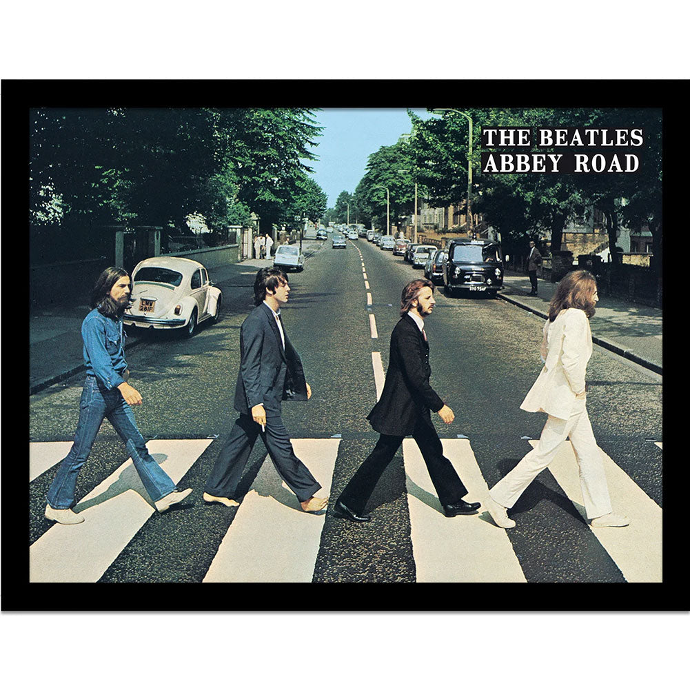 The Beatles Abbey Road Framed Print 16x12: 1 - Framed Prints By The Beatles