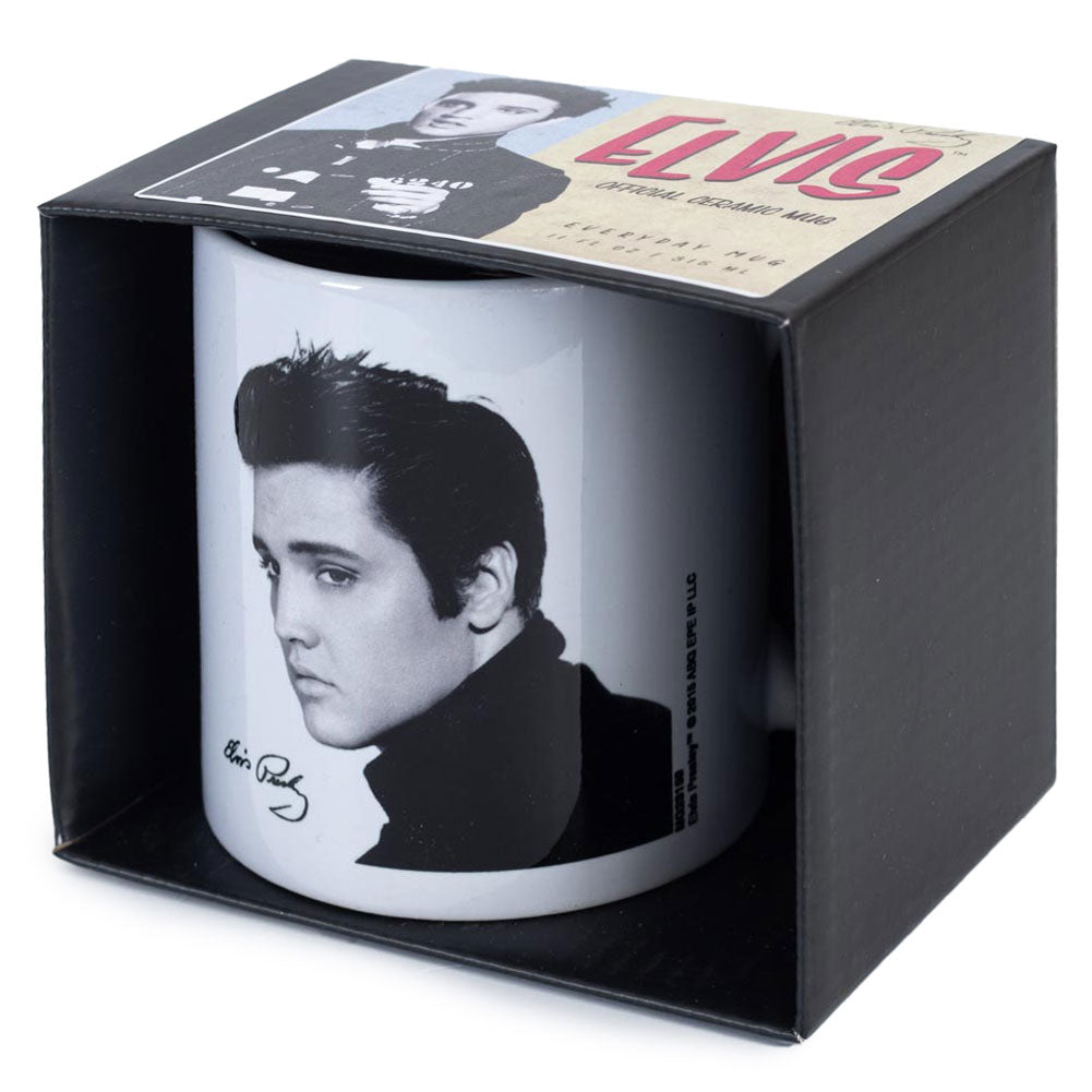 Elvis Presley Portrait Ceramic Mug: 4 - Mugs By Elvis Presley