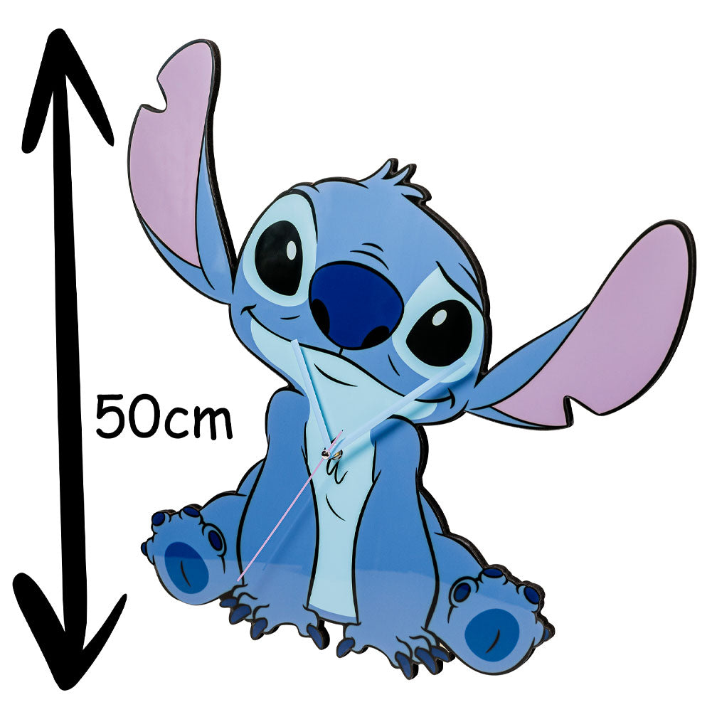 Lilo & Stitch XL Wooden Wall Clock: 2 - Clocks By Lilo & Stitch