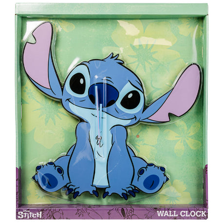 Lilo & Stitch XL Wooden Wall Clock: 4 - Clocks By Lilo & Stitch