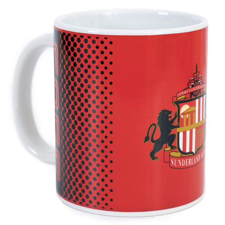 Sunderland AFC Fade Mug - Official Club Crest Design Default Title - Mugs at Gift Moments