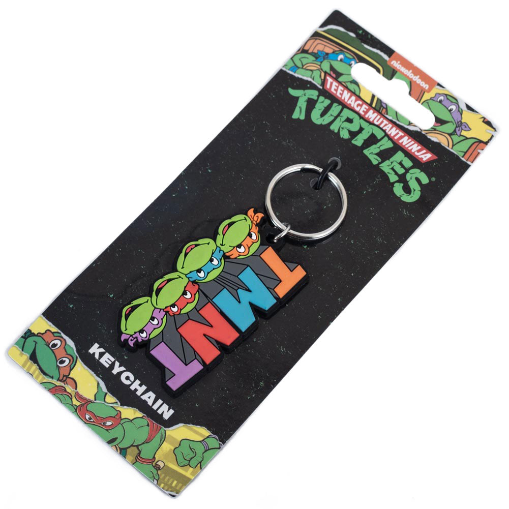 Teenage Mutant Ninja Turtles PVC Keyring - Keyrings at Gift Moments