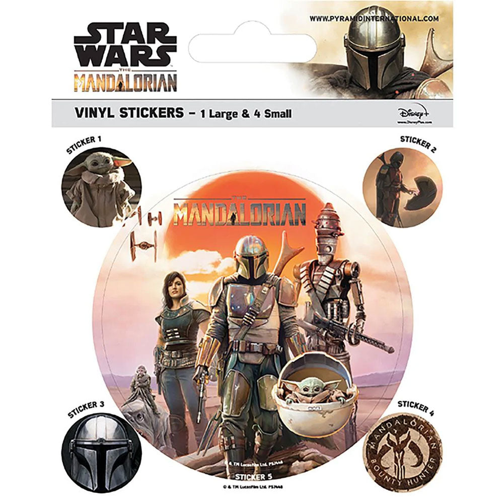 Star Wars: The Mandalorian Legacy Stickers Default Title - Stickers at Gift Moments