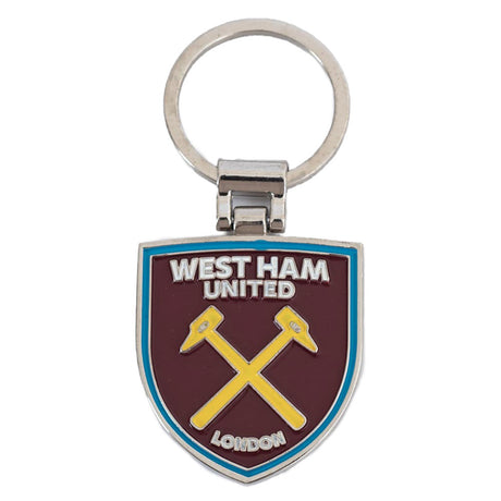 West Ham United FC Executive Crest Keyring - Keyrings at Gift Moments