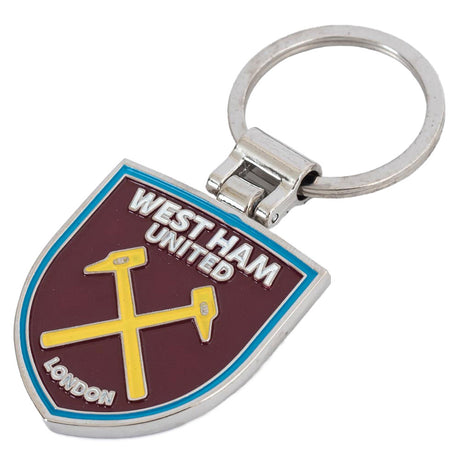 West Ham United FC Executive Crest Keyring Default Title - Keyrings at Gift Moments