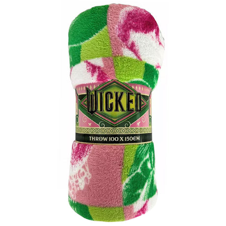 Wicked Fleece Blanket - Elphaba and Glinda Design Default Title - Blankets at Gift Moments