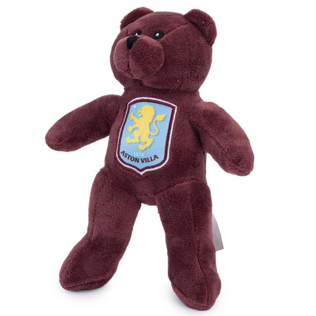 Aston Villa FC Mini Bear - Claret Plush Soft Toy - Teddy Bears & Soft Toys at Gift Moments