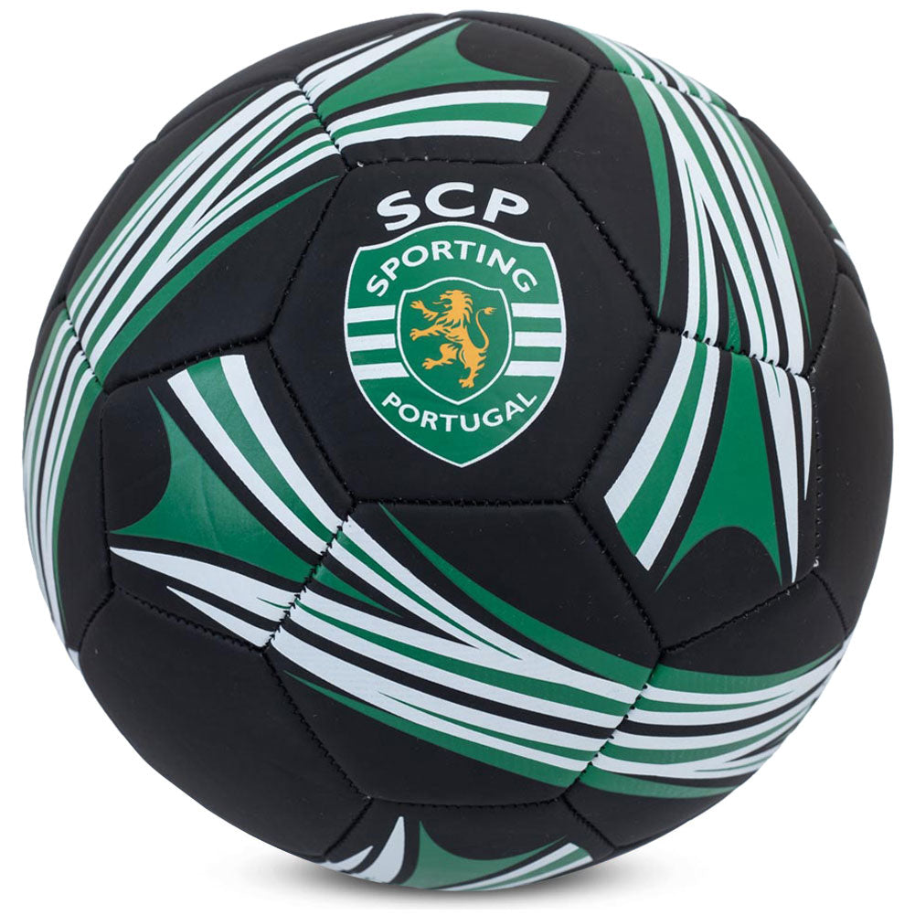 Sporting CP Wish Football - Matte Black 32 Panel Design Default Title - Balls at Gift Moments