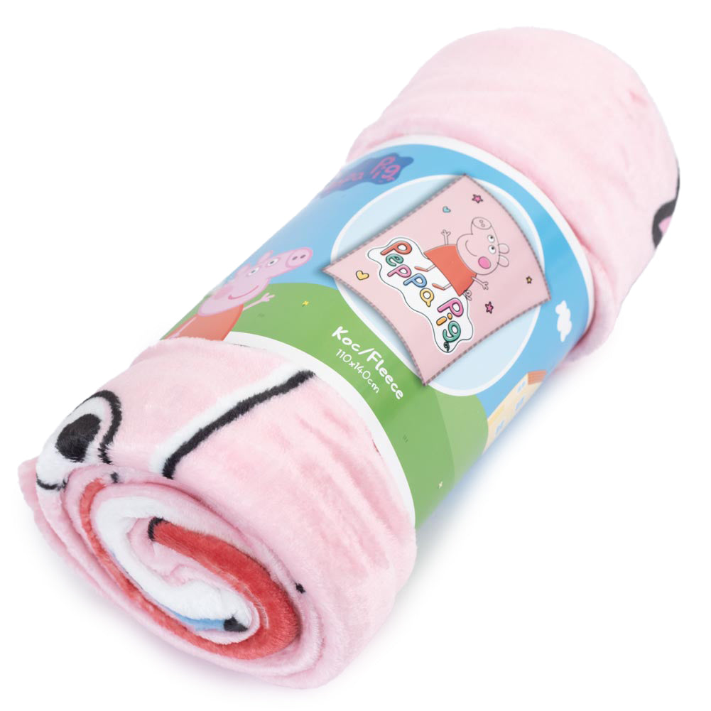 Peppa Pig Fleece Blanket - Blankets at Gift Moments