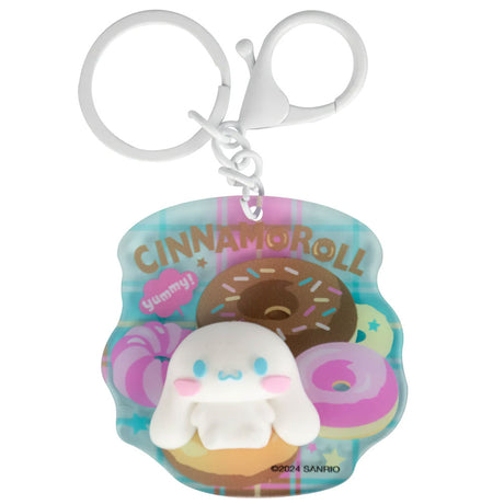 Cinnamoroll 3D Keyring Default Title - Keyrings at Gift Moments