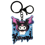 Kuromi 3D Keyring with Lobster Claw Default Title - Keyrings at Gift Moments