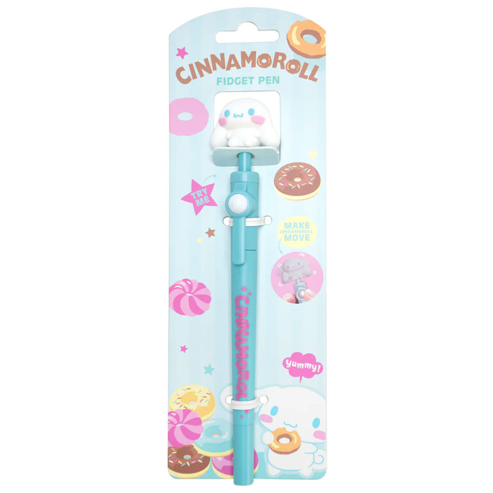 Cinnamoroll Fidget Pen with Spinning Charm - Pens & Pencils at Gift Moments