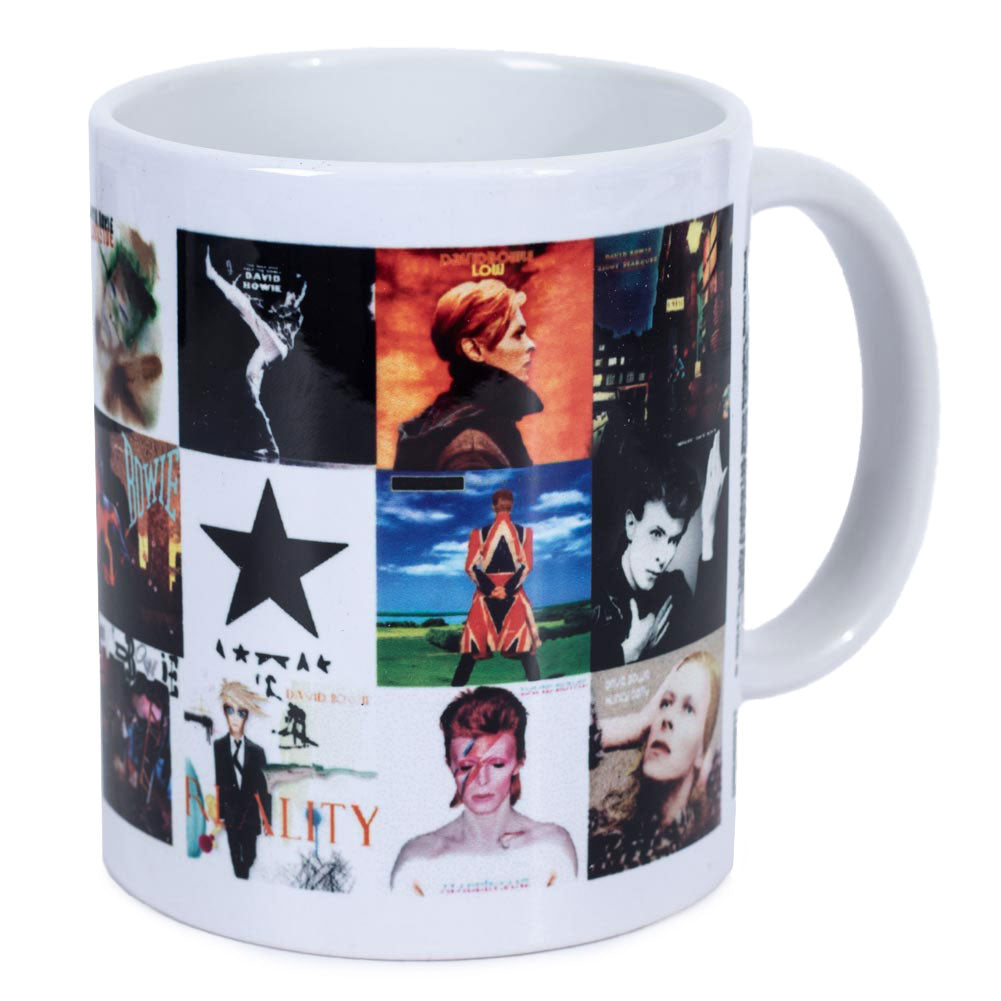 David Bowie Album Collage Mug: 3 - Mugs By David Bowie