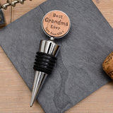 Personalised Best Ever Bottle Stopper - Barware at Gift Moments