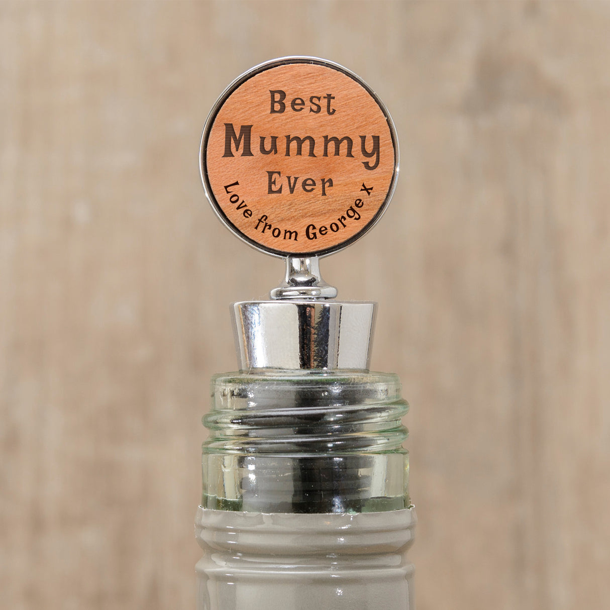 Personalised Best Ever Bottle Stopper - Barware at Gift Moments