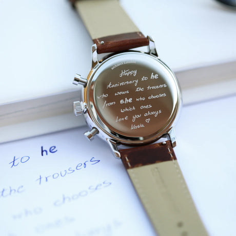 Bespoke Men's Architect Motivator Watch - Watches at Gift Moments