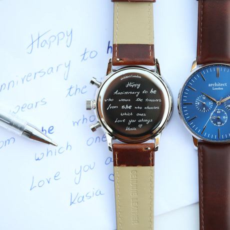 Bespoke Men's Architect Motivator Watch - Watches at Gift Moments