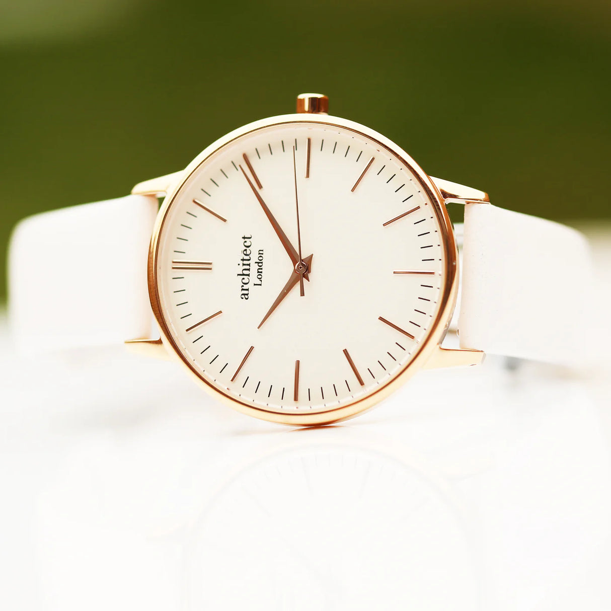 Personalised Architēct Blanc Watch for Ladies: 3 - Watches By Architect Watches