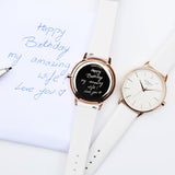 Architēct Blanc Ladies Watch with Engraving: 1 - Watches By Architect Watches