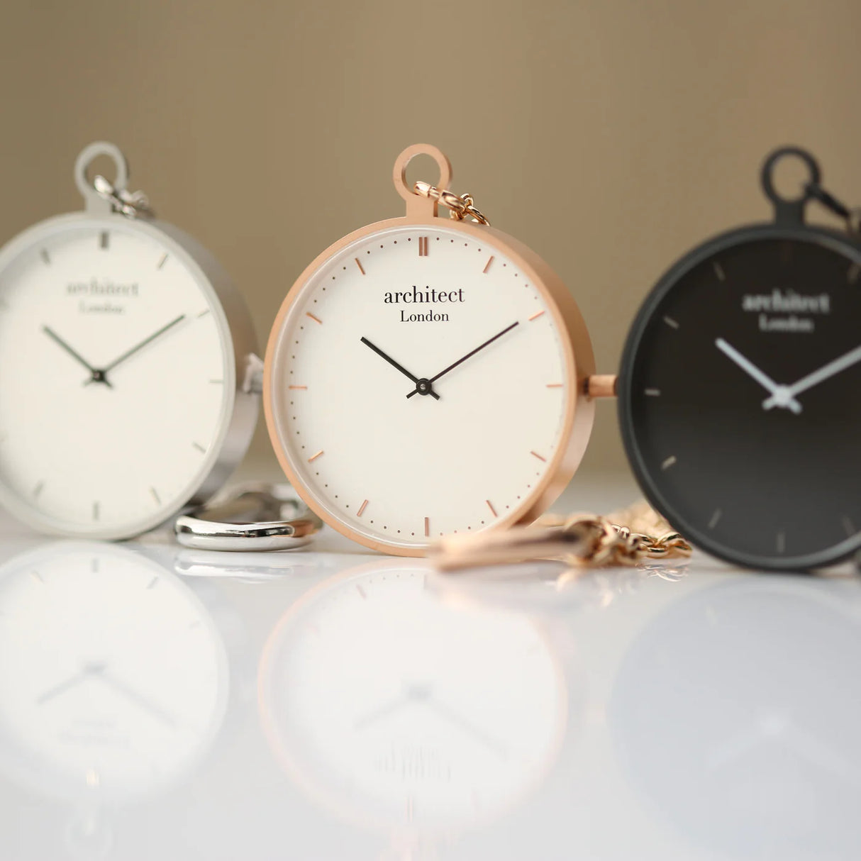 Personalised Architect Modern Pocket Watch - Watches at Gift Moments