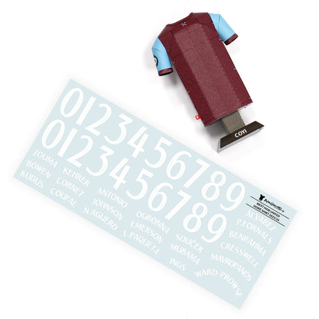 West Ham United FC 23/24 Home Locker Pack - Display Kit at Gift Moments