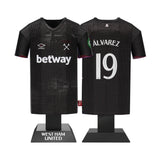 West Ham United FC 24/25 Metal Away Shirt - Display Kit at Gift Moments