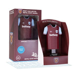 West Ham United FC 24/25 Metal Home Shirt Standard (personalise at home) - Display Kit at Gift Moments