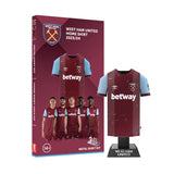 West Ham United FC 23/24 Metal Home Shirt - Display Kit at Gift Moments