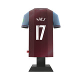 West Ham United FC 24/25 Metal Home Shirt Sáez 17 - Display Kit at Gift Moments