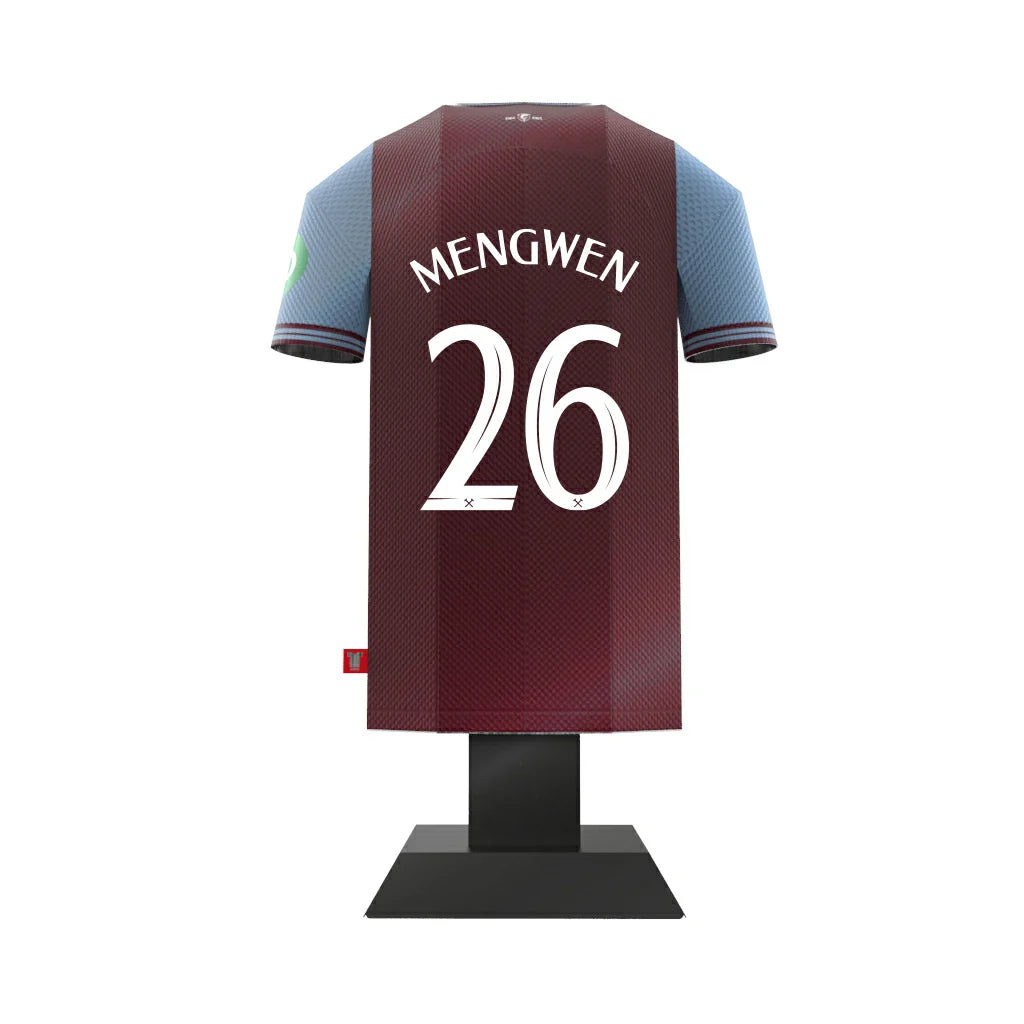 West Ham United FC 24/25 Metal Home Shirt Mengwen 26 - Display Kit at Gift Moments