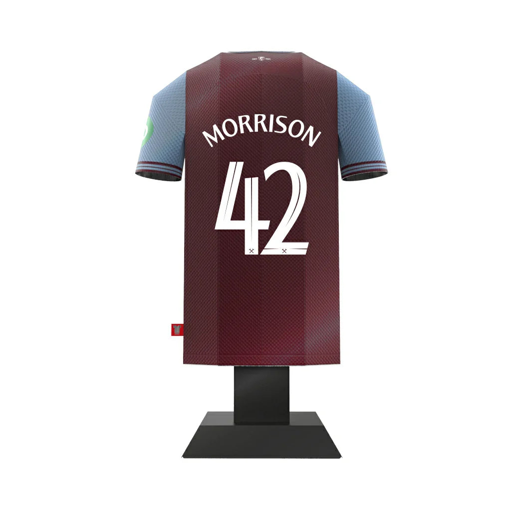 West Ham United FC 24/25 Metal Home Shirt Morrison 42 - Display Kit at Gift Moments