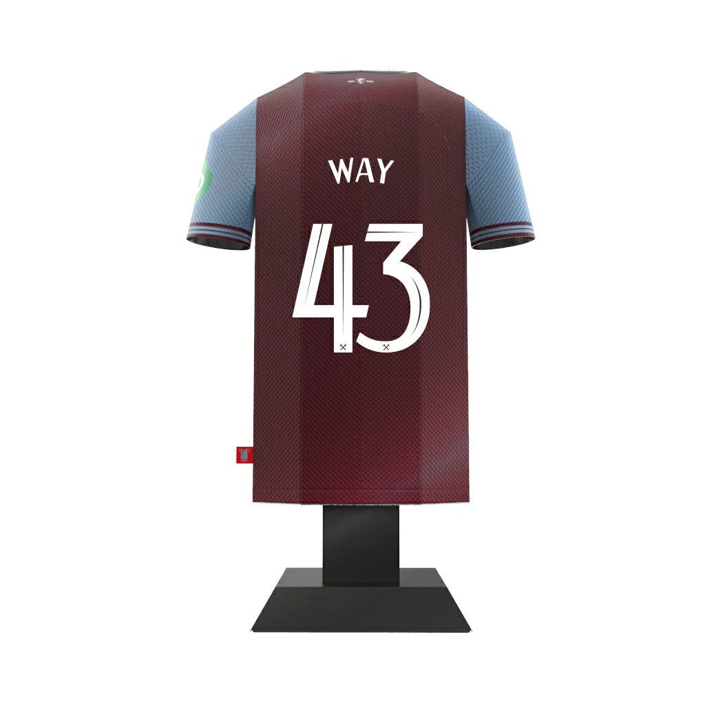 West Ham United FC 24/25 Metal Home Shirt Way 43 - Display Kit at Gift Moments