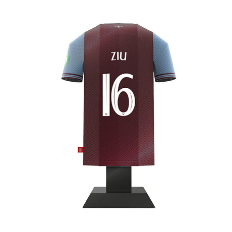 West Ham United FC 24/25 Metal Home Shirt Ziu 16 - Display Kit at Gift Moments