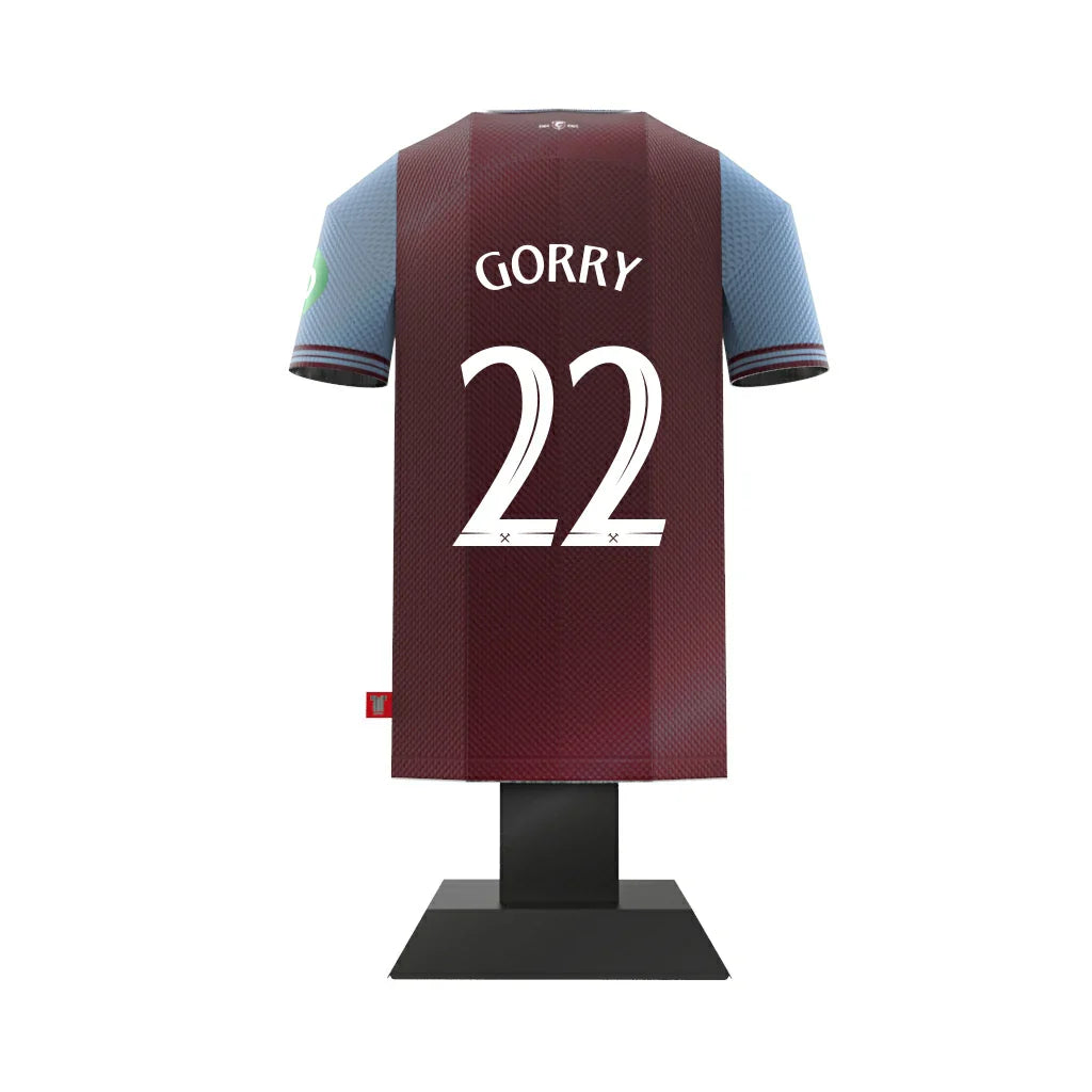 West Ham United FC 24/25 Metal Home Shirt Gorry 22 - Display Kit at Gift Moments