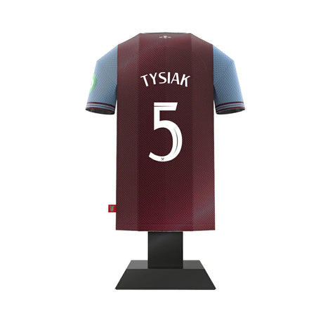 West Ham United FC 24/25 Metal Home Shirt Tysiak 5 - Display Kit at Gift Moments