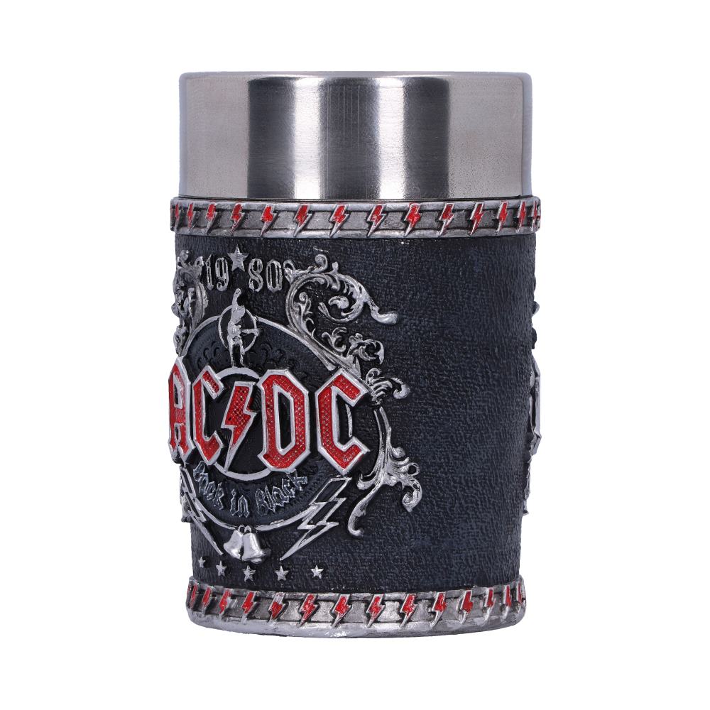 AC/DC Back in Black Decorative Shot Glass: 4 - Shot Glasses By AC/DC