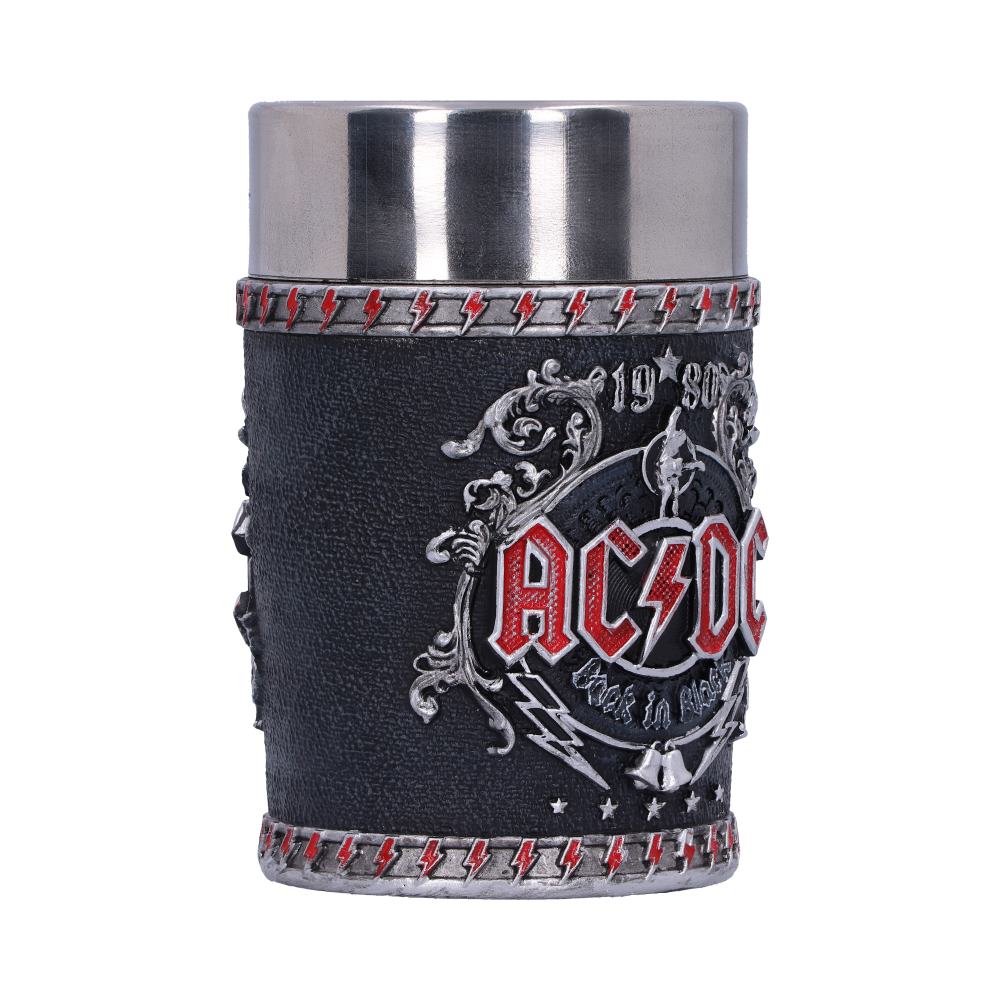 AC/DC Back in Black Decorative Shot Glass: 5 - Shot Glasses By AC/DC