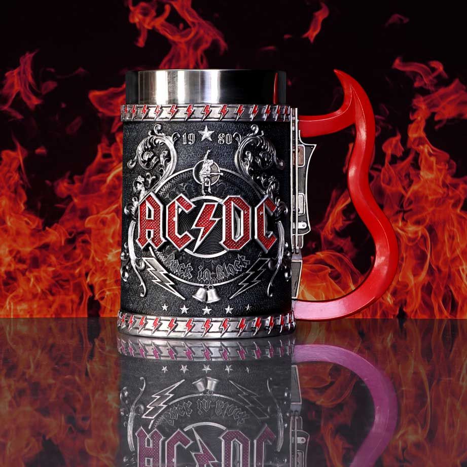 AC/DC Back in Black Tankard Mug: 2 - Tankards By AC/DC