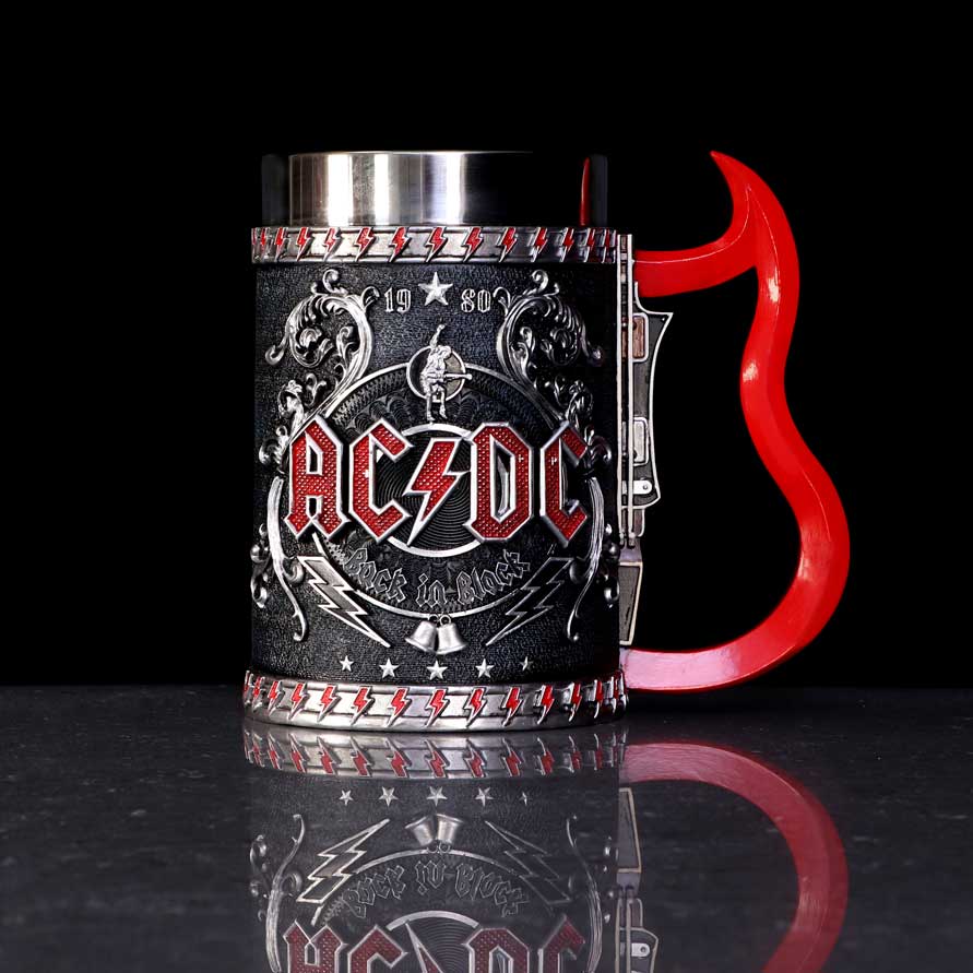 AC/DC Back in Black Tankard Mug: 1 - Tankards By AC/DC