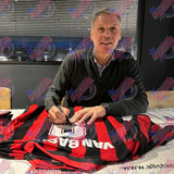 AC Milan 1988 Signed Gullit & Van Basten Shirts: 3 - Signed Memorabilia By AC Milan