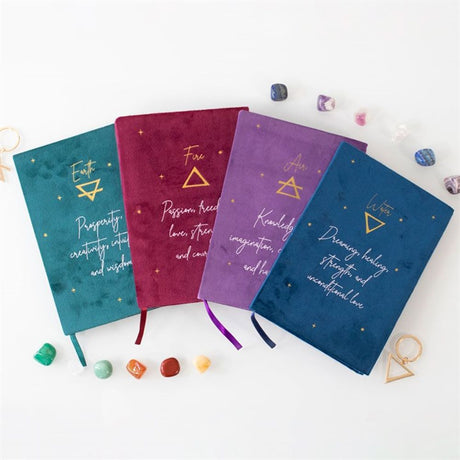 Air Element Velvet A5 Notebook: 5 - Notebooks By Gift Moments